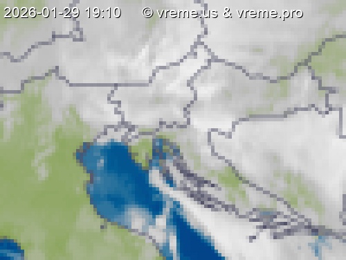 Oblačnost Slovenija