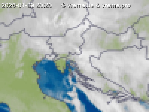 Oblačnost Slovenija