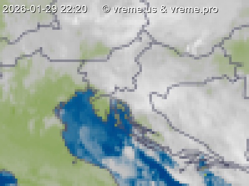 Oblačnost Slovenija