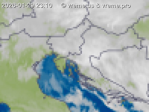 Oblačnost Slovenija