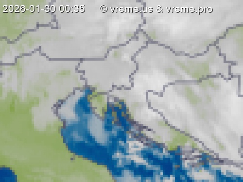 Oblačnost Slovenija