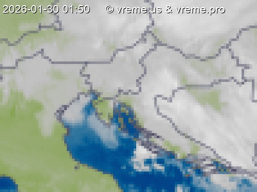 Oblačnost Slovenija