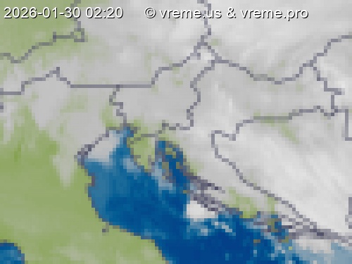 Oblačnost Slovenija