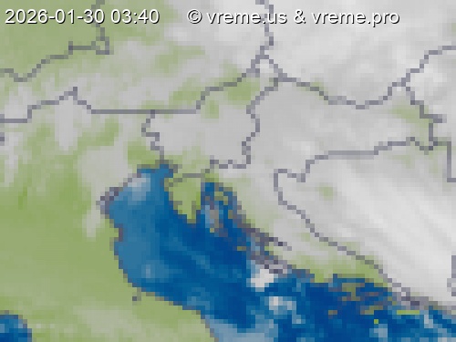 Oblačnost Slovenija