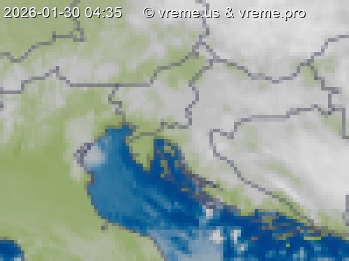 Oblačnost Slovenija