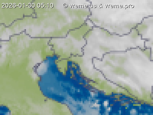 Oblačnost Slovenija