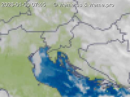 Oblačnost Slovenija