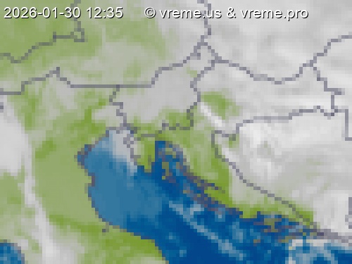 Oblačnost Slovenija