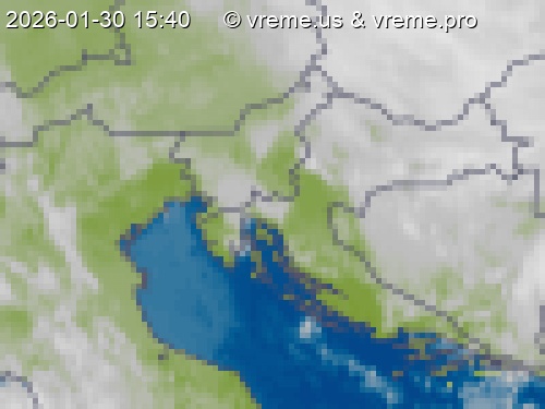 Oblačnost Slovenija