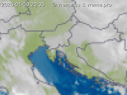 Oblačnost Slovenija