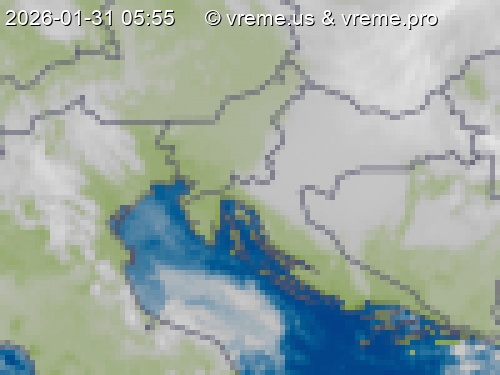 Oblačnost Slovenija