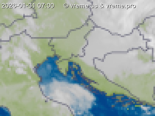 Oblačnost Slovenija