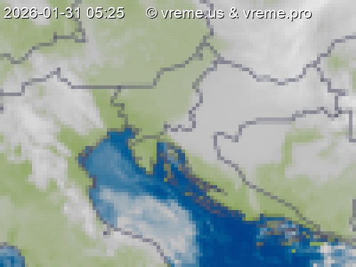 Oblačnost Slovenija