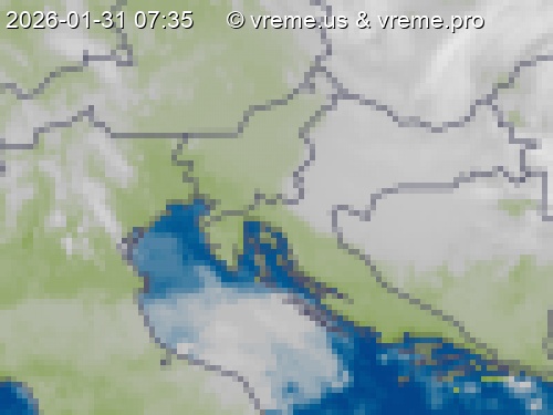 Oblačnost Slovenija