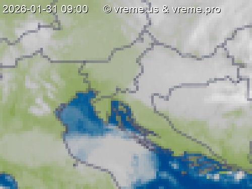 Oblačnost Slovenija