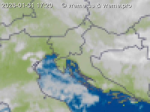 Oblačnost Slovenija