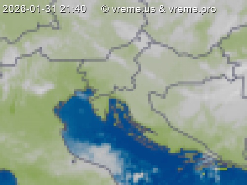 Oblačnost Slovenija