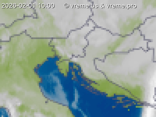 Oblačnost Slovenija