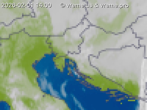 Oblačnost Slovenija