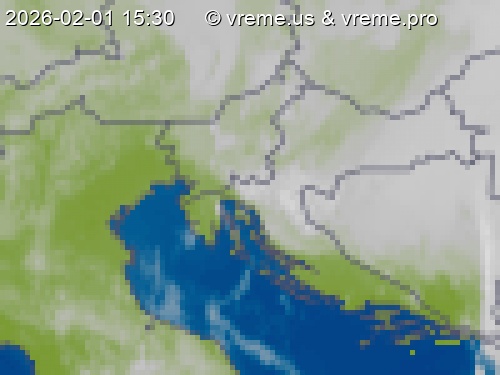 Oblačnost Slovenija