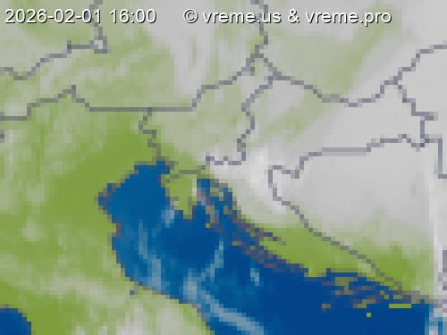 Oblačnost Slovenija