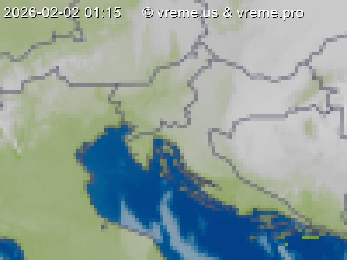 Oblačnost Slovenija