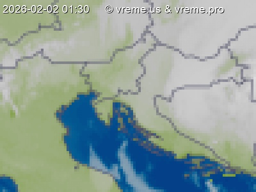 Oblačnost Slovenija