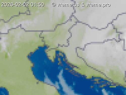 Oblačnost Slovenija