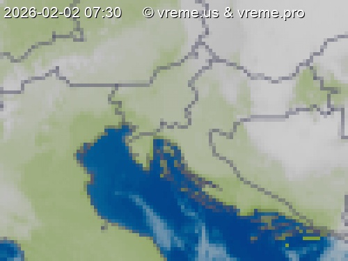 Oblačnost Slovenija