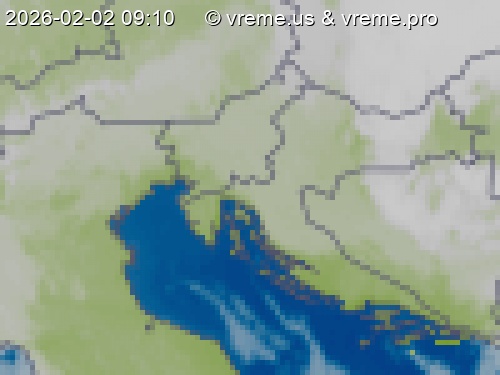 Oblačnost Slovenija