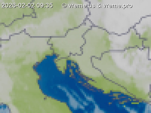 Oblačnost Slovenija