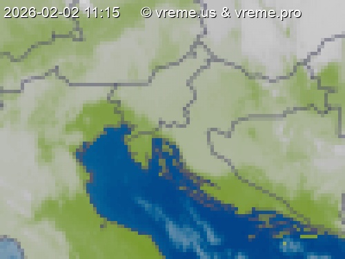 Oblačnost Slovenija