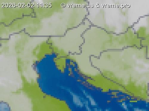 Oblačnost Slovenija