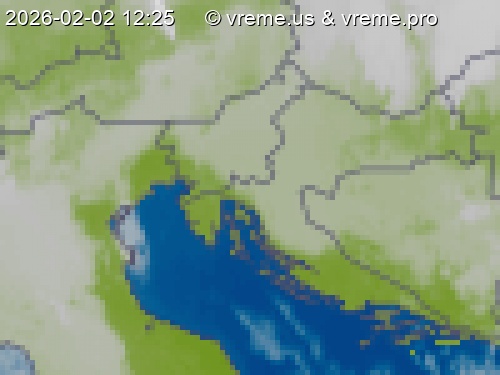 Oblačnost Slovenija