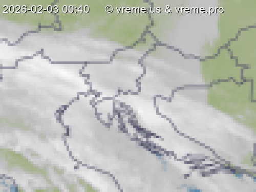 Oblačnost Slovenija