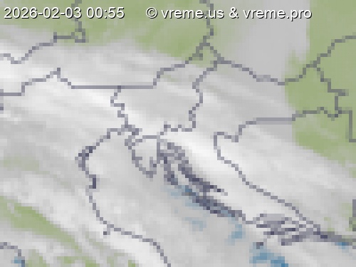 Oblačnost Slovenija