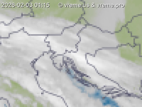 Oblačnost Slovenija