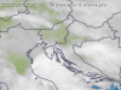 Oblačnost Slovenija