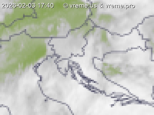 Oblačnost Slovenija