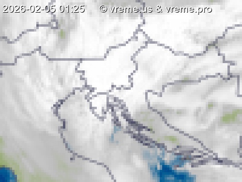 Oblačnost Slovenija