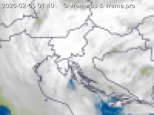 Oblačnost Slovenija