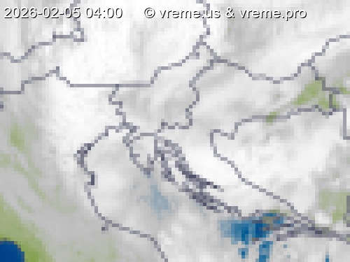 Oblačnost Slovenija