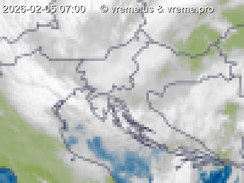 Oblačnost Slovenija
