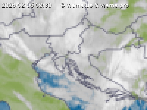 Oblačnost Slovenija