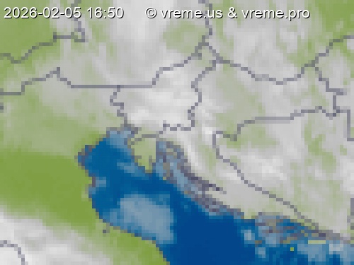Oblačnost Slovenija
