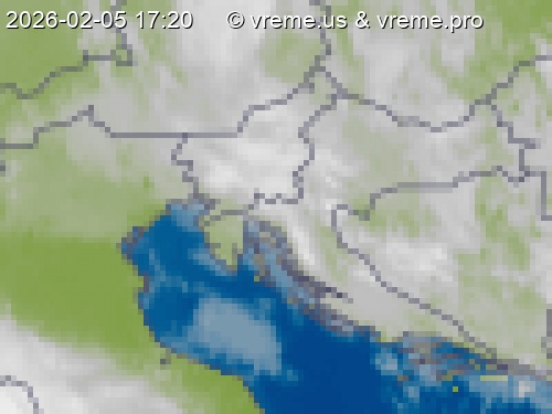 Oblačnost Slovenija
