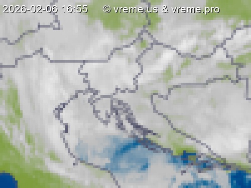 Oblačnost Slovenija