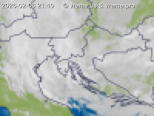 Oblačnost Slovenija