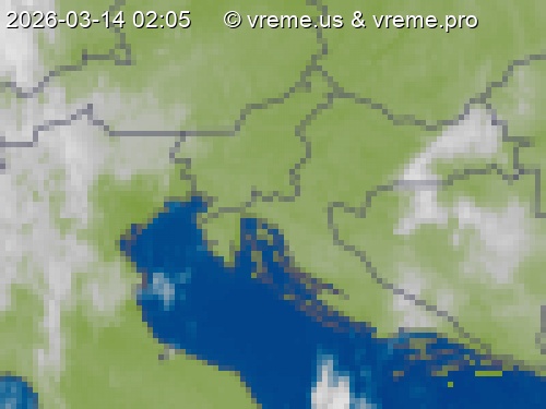 Oblačnost Slovenija