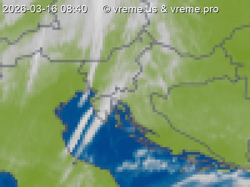 Oblačnost Slovenija